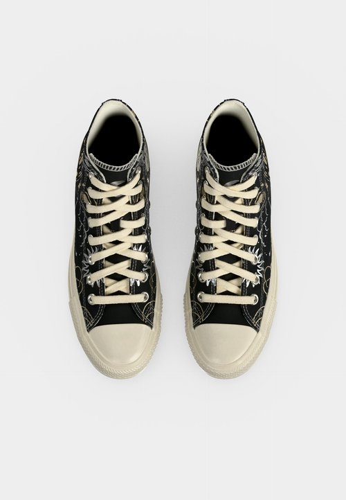 Converse CHUCK TAYLOR ALL STAR - Zapatillas altas - black/silver/gold — photo 5
