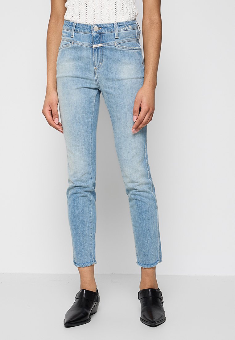 closed Jeans Skinny Fit lichtblauw