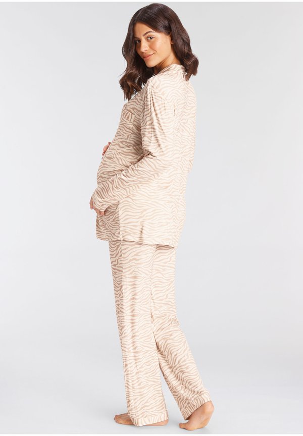 MATERNITY SET - Pyjama set - beige3