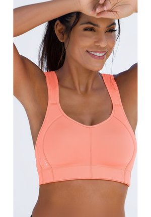 SPORT-BH - High support sports bra - neon orange