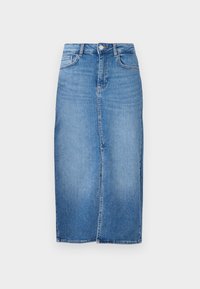 ONLENYA MIDI SKIRT - Džinsinis sijonas - medium blue denim