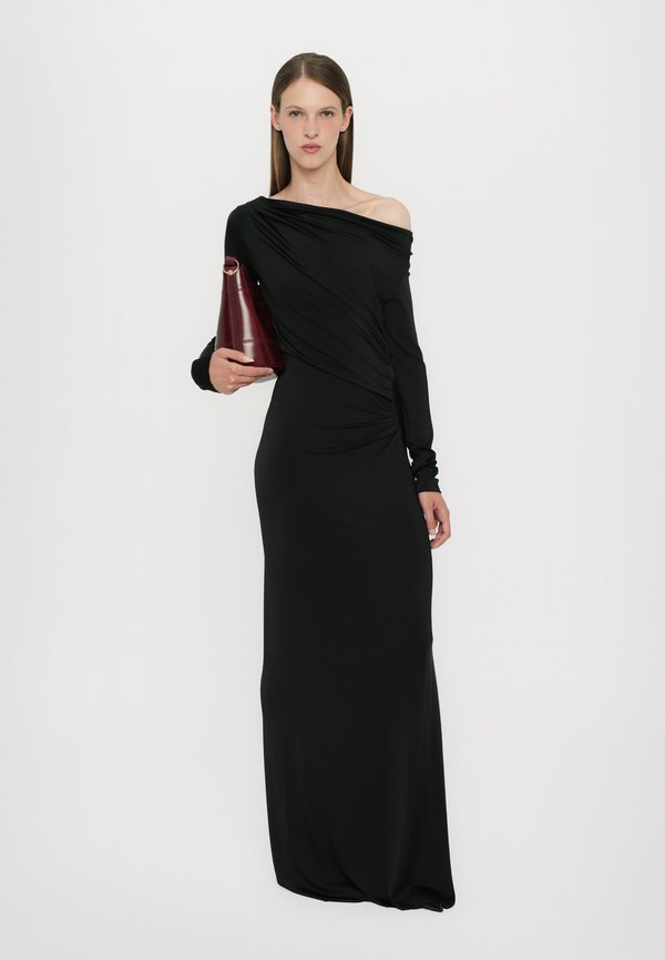 OFF SHOULDER DRAPED GOWN - Maxi dress4