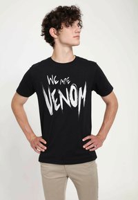Marvel AVENGERS CLASSIC WE ARE VENOM SLIME UNISEX - Triko s potiskem - black