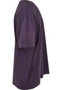 9N1M SENSE FLOWER TEE - Marškinėliai su spaudiniu - purplenight