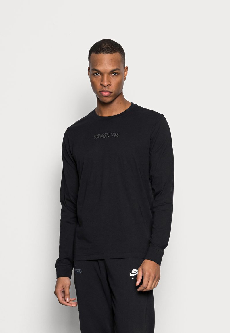 Nike Sportswear CORE TEE - Camisola de manga comprida - black