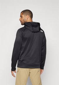 The North Face REAXION FULL ZIP HOODIE - Tröja med dragkedja - black/asphalt grey