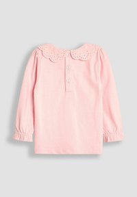 JoJo Maman Bébé PRETTY WITH BRODERIE COLLAR- REGULAR FIT - Hosszú ujjú felső - pink