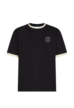 KARL LAGERFELD, IKON CIRCLE LOGO - T-shirt imprimé - black