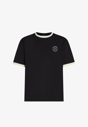 KARL LAGERFELD, IKON CIRCLE LOGO - T-shirt imprimé - black