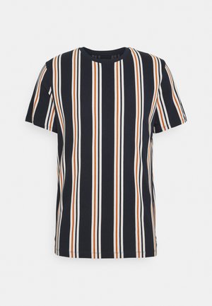 JORHURRY TEE CREW NECK - T-shirt med print - navy blazer