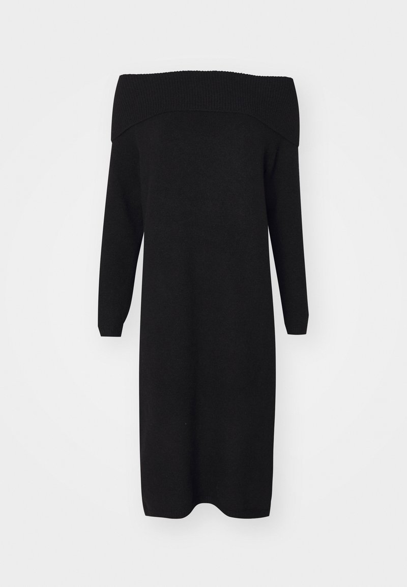 vero moda off shoulder dress Vero Moda VMBELLA OFF SHOULDER DRESS - Jumper dress - fired brick/dark red