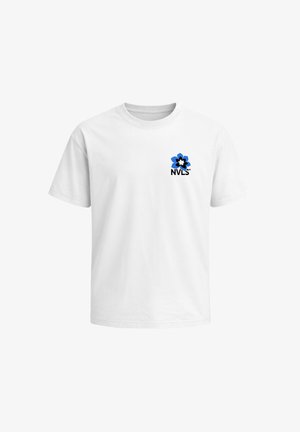 Neverless, HERREN T-SHIRT - BOTANICAL PIONEERS - OVERSIZED RELAXED FIT - Print T-shirt - weiß