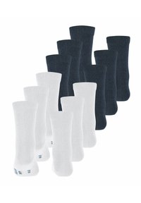 FALKE HAPPY 6-PACK - Calze - white/grey