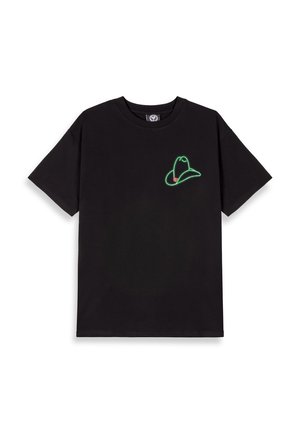 LONE HAND LUCKY LOOTER  - Print T-shirt - black