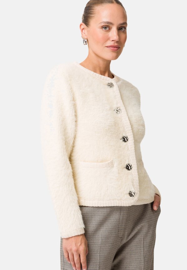 Strickjacke - eggnog