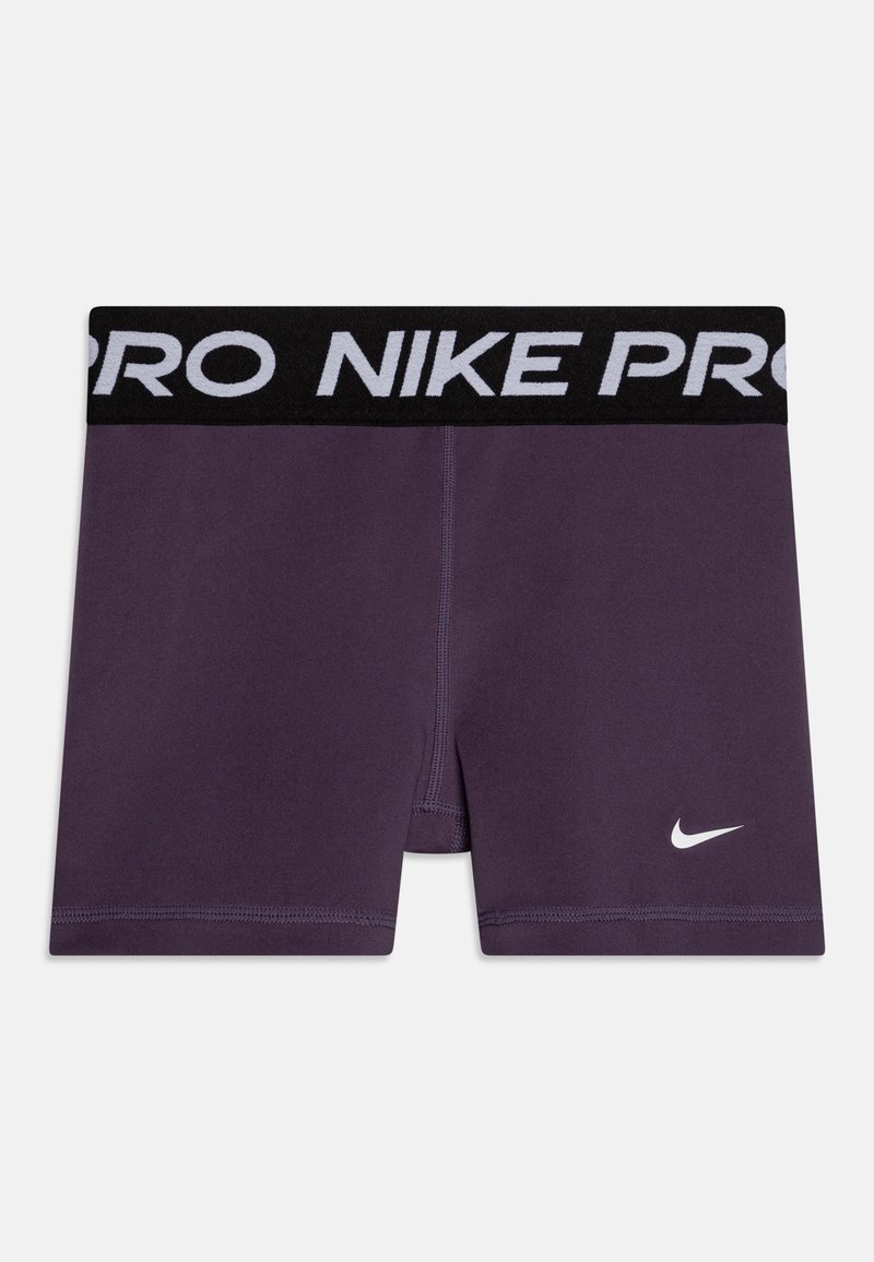 Nike Performance PRO UNISEX - Leggings - dark raisin/white