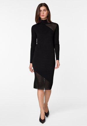 Strickkleid - noir