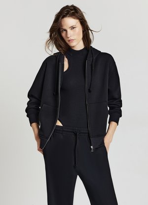 Calliope Felpa con zip - ultrablack
