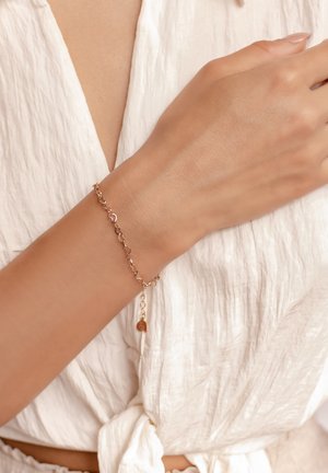 Hey Happiness, DELICATE HEART - Bracelet - rose gold-coloured
