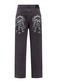 TWISTED DRAGON TINTED - Straight leg jeans - purple