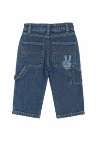 The New Siblings TPARKER WORKER - Traperice ravnih nogavica - blue denim