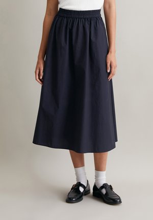 A-line skirt - blue depths