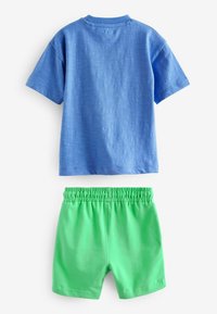 Next CHARACTER SET REGULAR FIT - Verryttelyhousut - blue green
