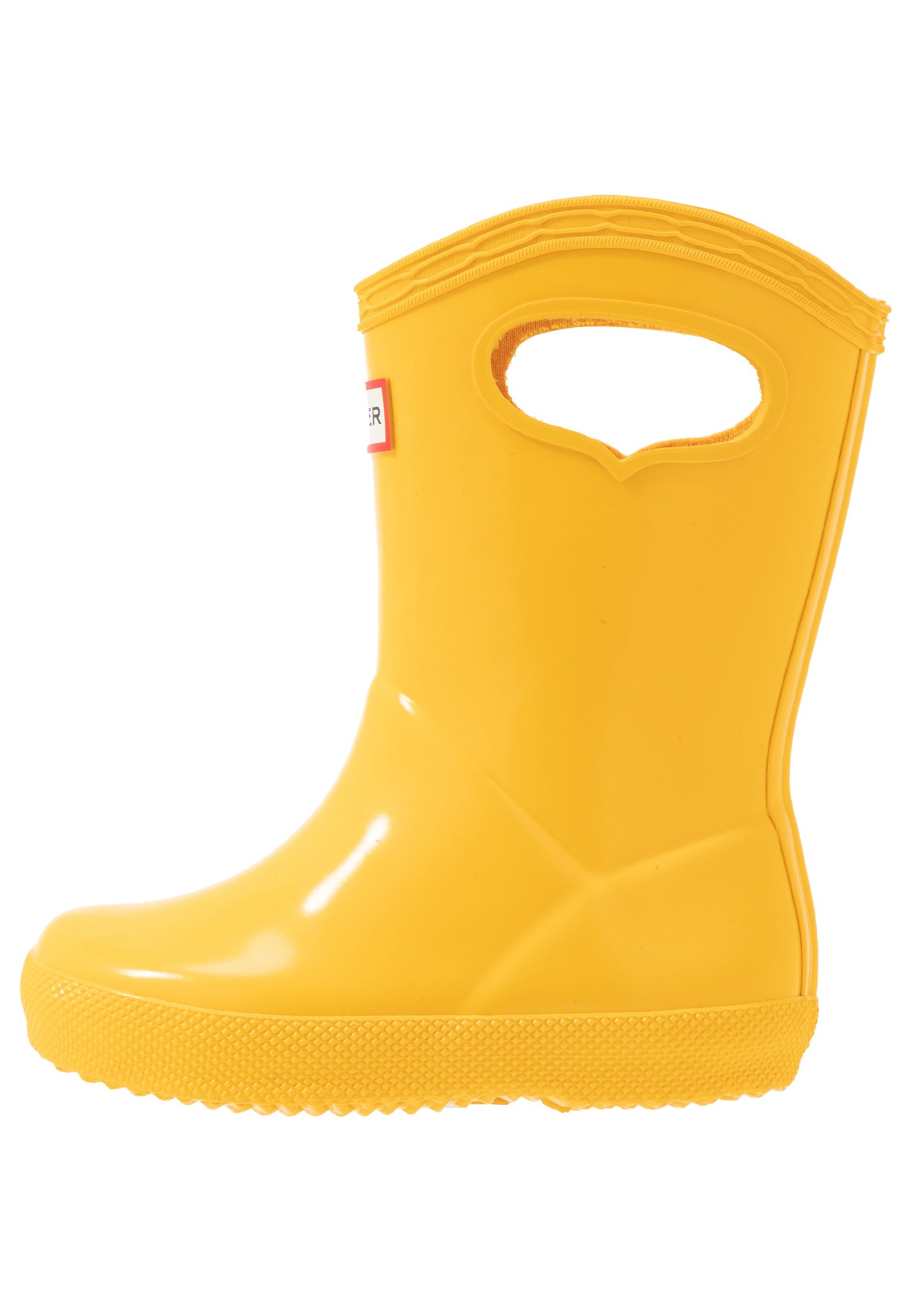 Hunter ORIGINAL KIDS FIRST CLASSIC PULL ON GLOSS Hunter Gummistøvler Kids First Classic Pull On Gul