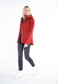 Schmuddelwedda FRAULLY - Jas - Dark Red Melange