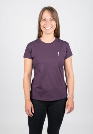 TREESHIRT WOMEN - Basic T-shirt - deep purple