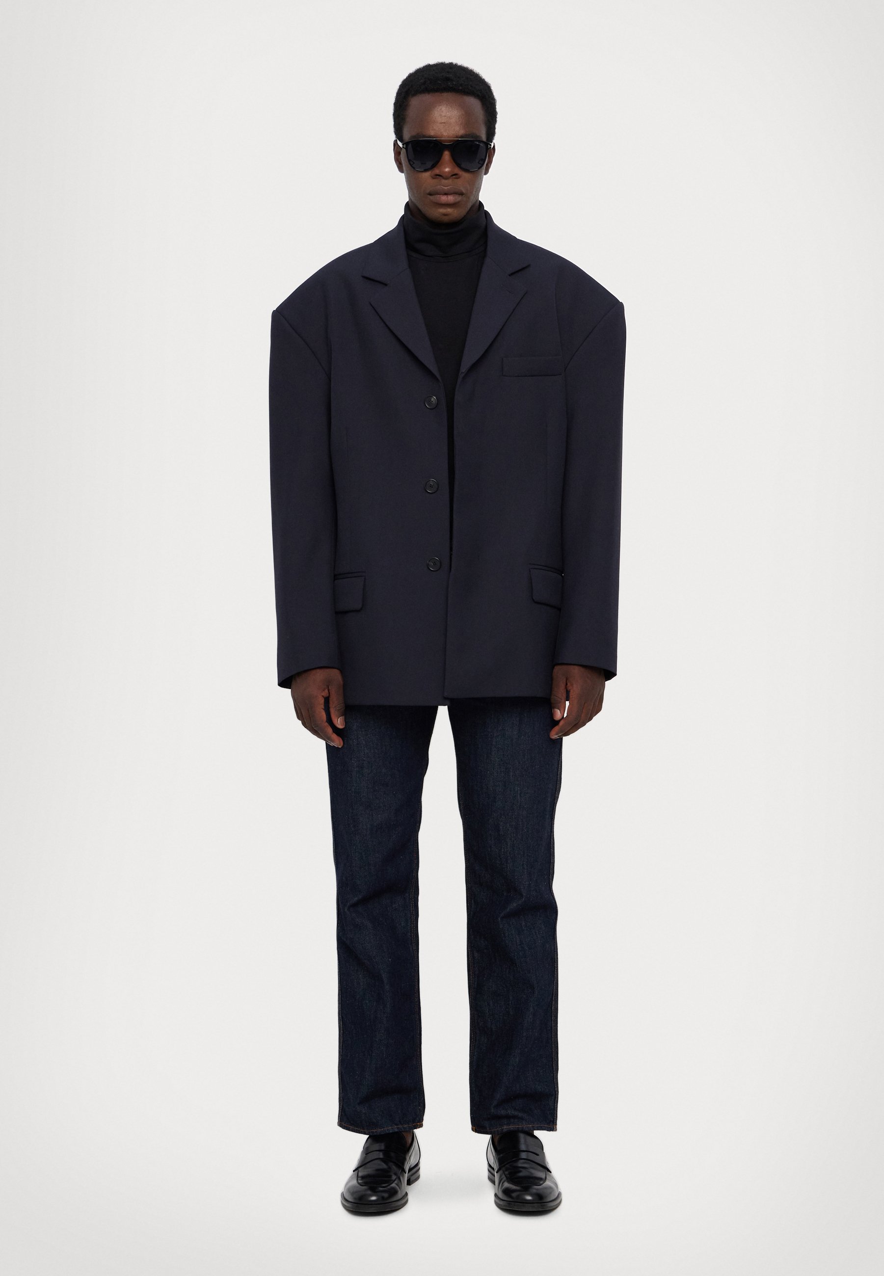 032c ORION SUIT JACKET - Blazer jacket - dark blue - Zalando