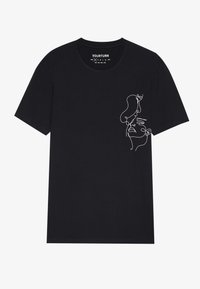 YOURTURN Triko s potiskem - black