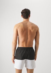 Calvin Klein Swimwear MEDIUM DRAWSTRING BLOCK - Swimming shorts - black