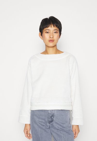 Emporio Armani Φλις πουλόβερ - avorio