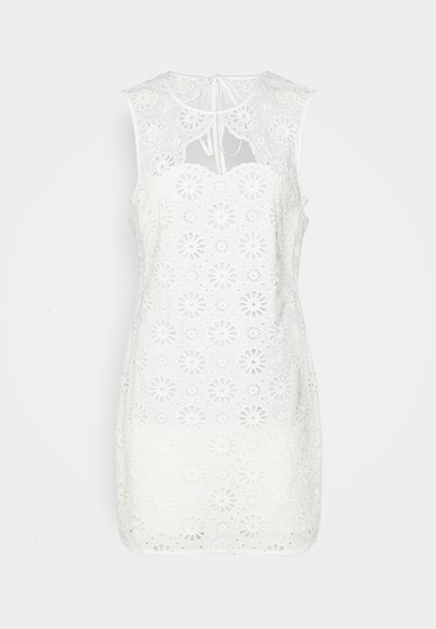 DESIGNERS REMIX SANDRINE BRODERIE DRESS - Cocktail φόρεμα / Φόρεμα για πάρτι - white