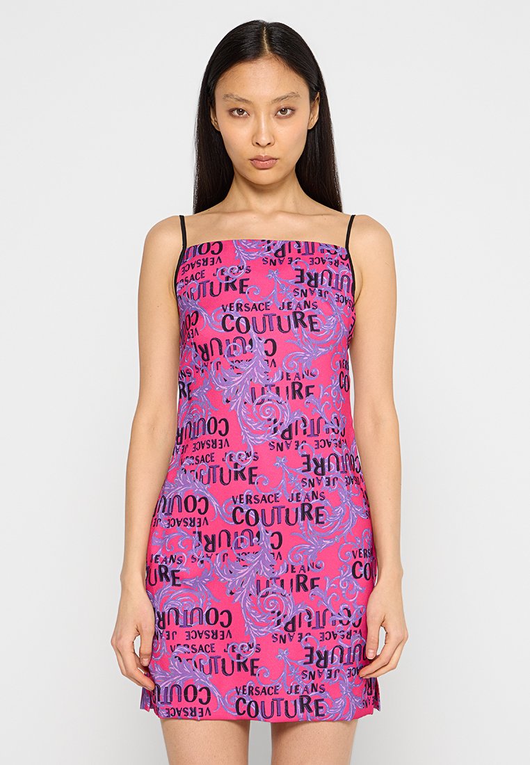 Versace Jeans Couture Jurk donkerroze Versace Jeans Couture Jurk donkerroze