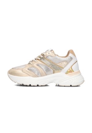 Sneakers laag - platina combi