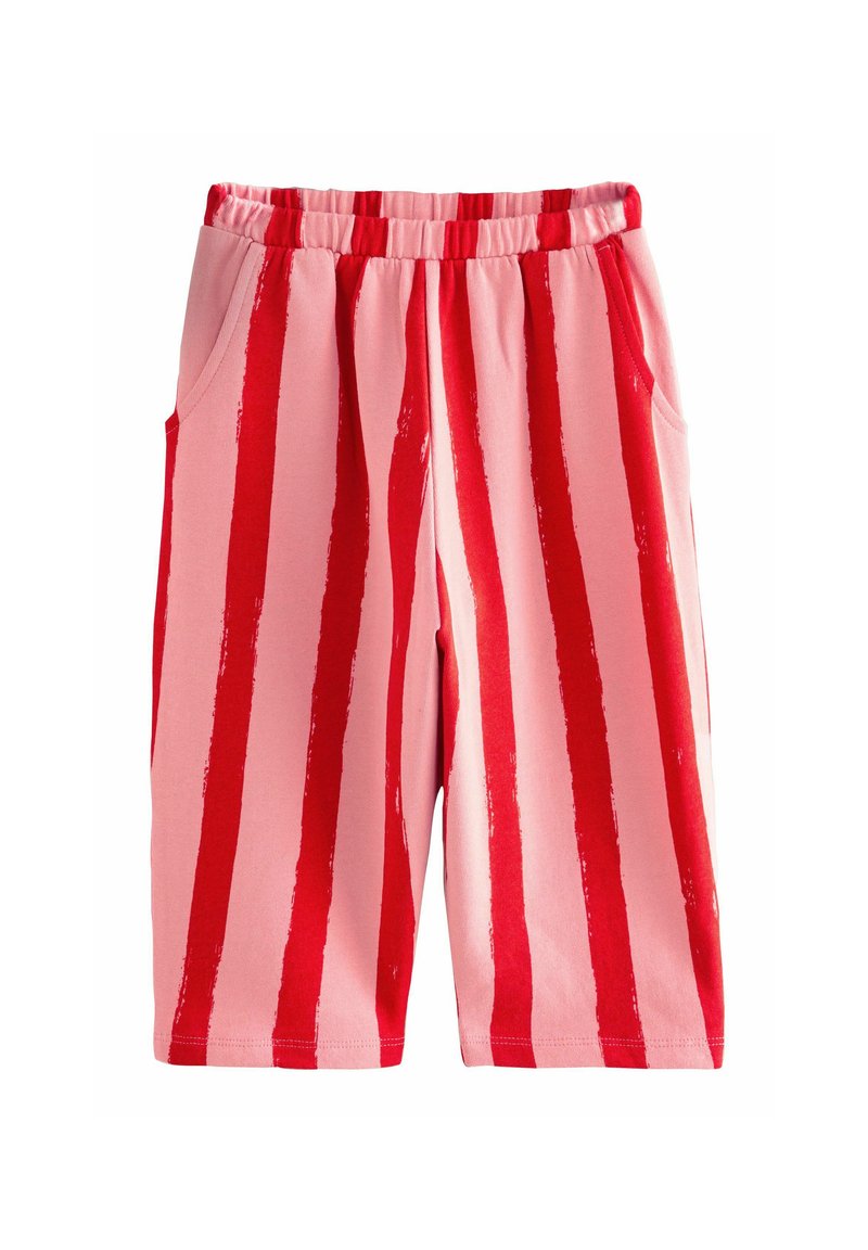 Next - REGULAR FIT - BARREL LEG  - Housut - pink and red stripe, Suurenna
