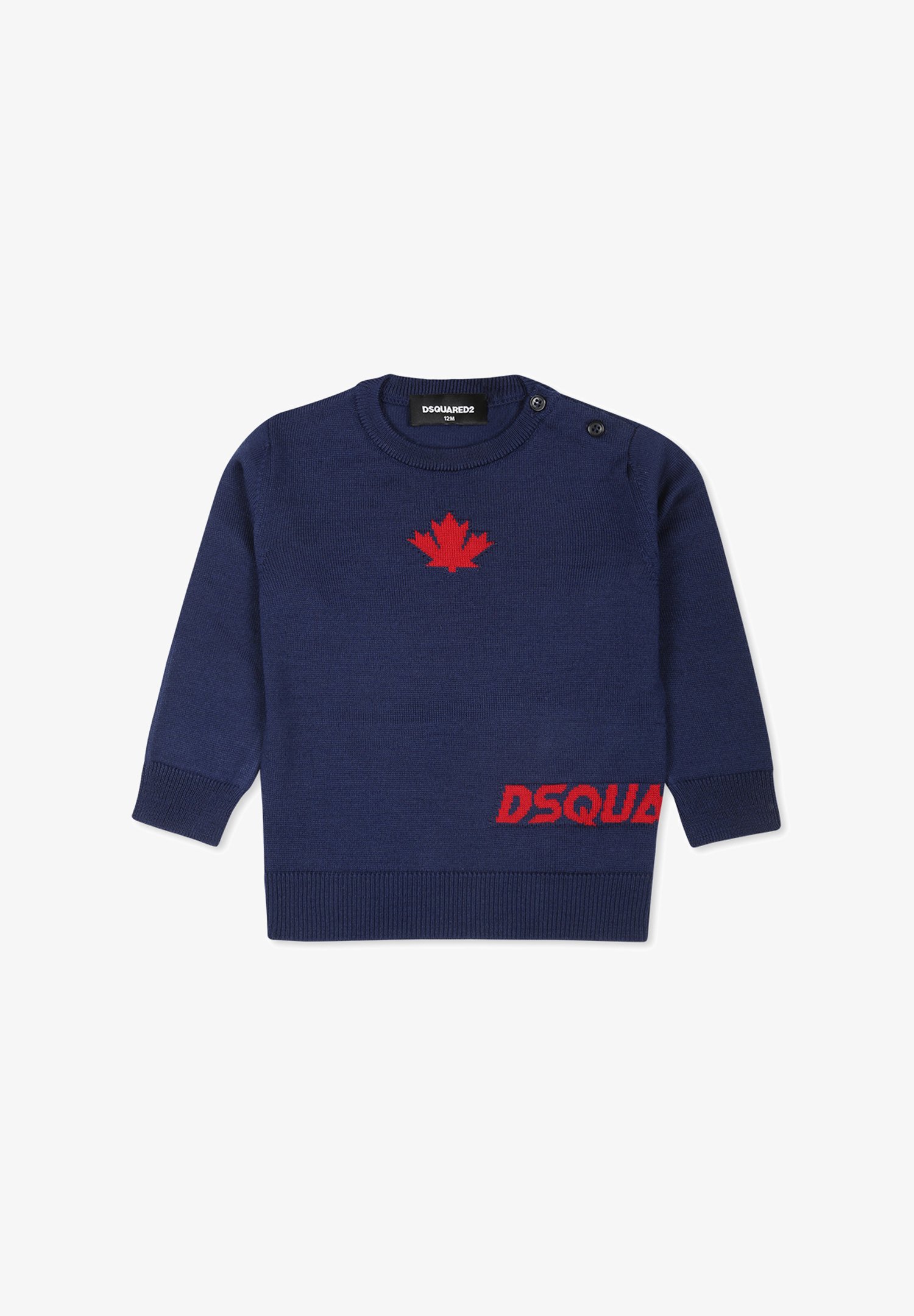 Dsquared2 Maglione Maglione Con Intarsio1