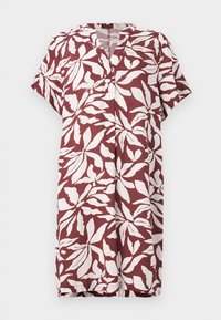 ONLSUSI LIFE V NECK TUNIC DRESS - Robe de jour - fired brick