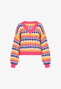 Unselected, pink multicolor