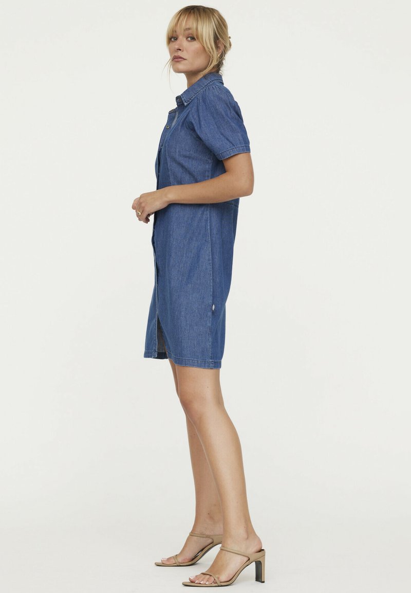 chinese dress ladies Buy Lee Cooper Women's Collared Solid Shirt Dress (1002397518_Olive, XXL)  at Amazon.in main image 1
