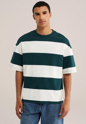 WE Fashion, WE FASHION - Majica kratkih rukava s printom - dark green