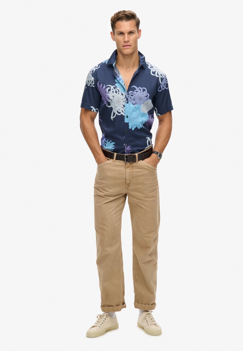 Superdry & Co Overhemd blauw Superdry & Co Overhemd blauw