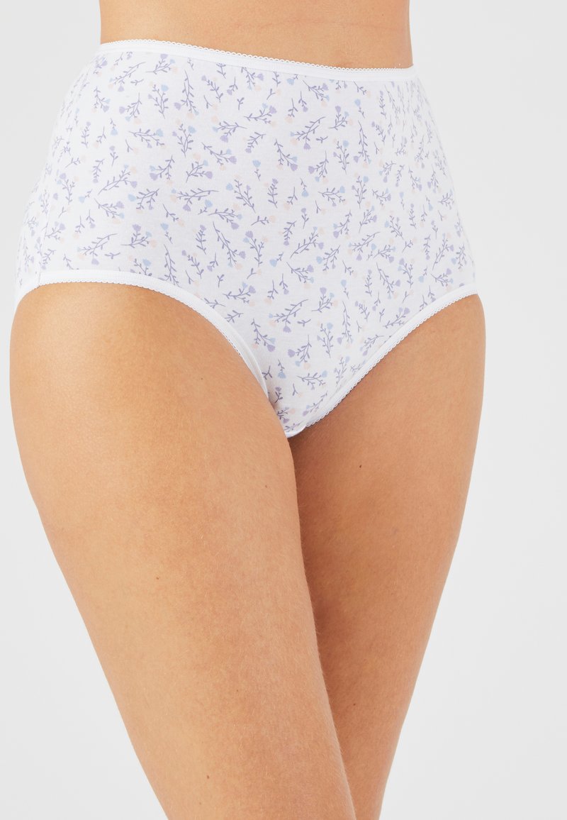Damart LOT DE 5 MAXI IMPRIMÉES  - Slip - bleu