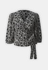 VMPAGE WRAP - Camicetta - black/ofelia