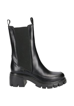 Bottines à plateau - schwarz