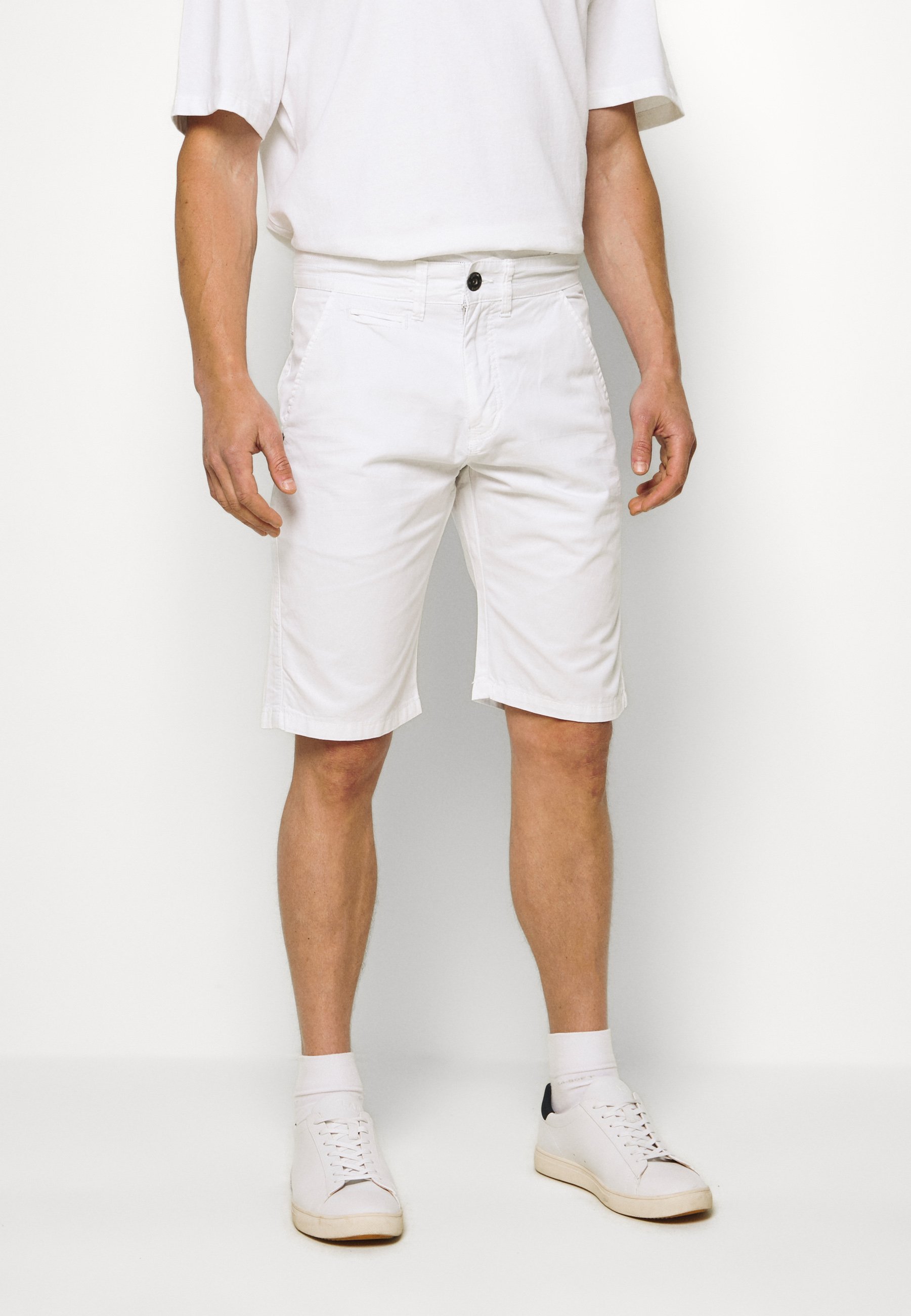 INDICODE JEANS EXCLUSIVE STELLAN 2 PACK - Shorts - kakhi/offwhite/green -  Zalando.co.uk