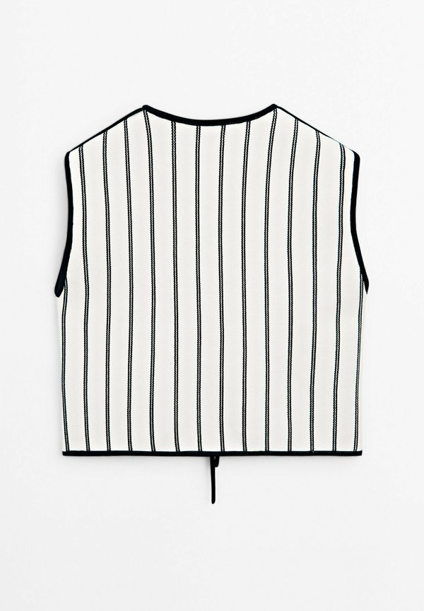 STRIPED WITH TIES - Waistcoat3