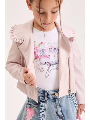 REGULAR TEE BE FREE - T-Shirt print - bianco